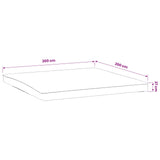 Mattress Protector 2 pcs 200 x 200 cm Waterproof White 42056731