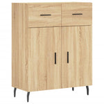 Highboard Sonoma Oak 69.5x34x180 cm Engineered Wood 3198548