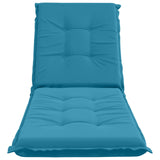Sunlounger Cushion GEMERT 100% Polyester Light Blue 947361