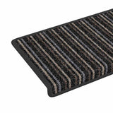 Self-adhesive Stair Mats 15 pcs Anthracite 65 x 21 x 4 cm 42011448
