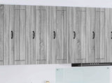 Wall Cabinet LUCCA Grey Sonoma 30 x 31 x 100 cm Engineered Wood 885111