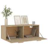 Wall Cabinet Sonoma Oak 100x36.5x35 cm Engineered Wood 812945
