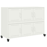 Sideboard White 100.5x39x72 cm Steel 846745