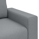 Sofa Light Grey 100 x 77 x 82 cm Fabric 4105207