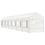 Gazebo with Roof White 15.61x2.28x2.69 m Polyethylene 3155483