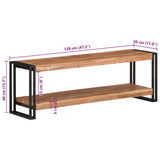 TV Cabinet 120x30x40 cm Solid Acacia Wood 320680