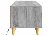 LED TV Cabinet Grey Sonoma Engineered Wood 896691