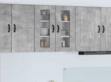 Dishwasher Panel Kalmar Concrete Grey 60 x 31 x 80 cm 884737
