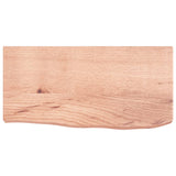 Bathroom Countertop Light Brown 60x30x cm Treated Solid Wood 3156103