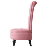 HighBackChair Pink 56.5 x 70 x 110 cm Velvet 42020677