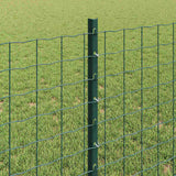 Fence and Post Green 0.8 x 10 m Steel 3335966