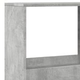 Bookcase Concrete Grey 100x33x175 cm Engineered Wood 3309405