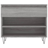 Shoe Cabinet Grey Sonoma 70x36x60 cm Engineered Wood 831442