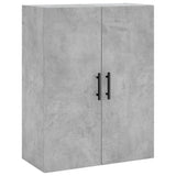 Highboard Concrete Grey 69.5x34x180 cm Engineered Wood 3195927