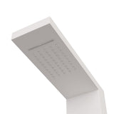 Shower Panel System Aluminium White 151415