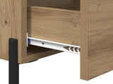 Bedside Cabinet Artisan Oak 40 x 40 x 66 cm Engineered Wood 882126