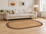 Area Rug Grey 100 x 152 cm Jute 42010701