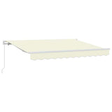 Retractable Awning Cream 250 x 200 cm Fabric 3329357