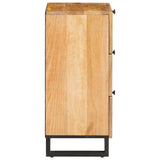 Sideboard with Drawer Brown 40 x 33 x 75 cm Solid Mango Wood 4018067