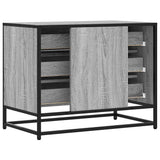 Drawer Cabinet Grey Sonoma 70x41x56 cm Engineered Wood 849077