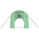 Greenhouse with Steel Frame Green 32 m 16x2x2 m 3188023