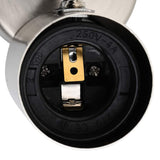 Ceiling Spotlight with Spotlights Nickel 73 x 6 x 16 cm Metal 4108205