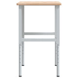 Workbench 100x60x cm Solid Wood Oak Rectangular 3309700