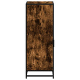 Bathroom Cabinet Smoked Oak 35x37.5x100 cm Engineered Wood 849241