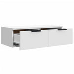 Wall Cabinets 2 pcs White 68x30x20 cm Engineered Wood 3115892