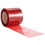 Door Curtain Red 200 mmx1.6 mm 25 m PVC 153866