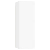 4 Piece TV Cabinet Set White Engineered Wood 3114334