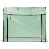 Greenhouse with Zippered Door 200x80x170 cm 46916