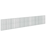 Gabion with 5 mm Wire and 5x10 cm Mesh 1100x20x200 cm 3464608