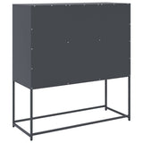 ZNTS Sideboard Anthracite 100.5x39x107 cm Cold-rolled Steel 853424