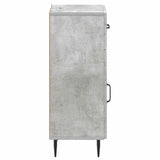 Bathroom Storage Cainet HAARLEM Concrete Grey 30 x 31 x 80 cm 896828