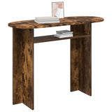 Console Table Smoked Oak 100 x 39.5 x 75 cm Engineered Wood 8001163
