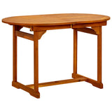 Garden Dining Table x80x75 cm Solid Acacia Wood 316567