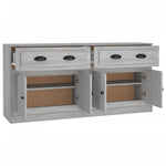 Sideboards 2 pcs Grey Sonoma Engineered Wood 3185269