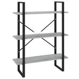 Book Cabinet Grey Sonoma 80x30x105 cm Engineered Wood 821316