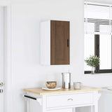 Kitchen Wall Cabinet Porto Brown Oak Engineered Wood 854024