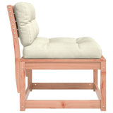 Garden Sofas with Cushions 2pcs Solid Wood Douglas 844707
