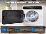 5kg Vented Tumble Dryer, 1000W Compact Tumble Dryer with Smart Drying, Freestanding Stackable T3398P552540