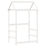 Day Bed and Bench Set with Roof without Mattress White 80x200 cm 3282309