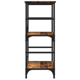 Book Cabinet Old Wood 50x33x82 cm Engineered Wood 857464