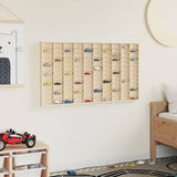 Wall Display Case Wall-Mounted Beige 98 x 4.5 x 55 cm 42015608