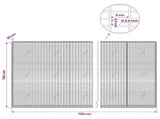 Gabion with 3.5 mm Wire and 5x2.5 cm Mesh 750x20x150 cm 3461697