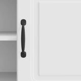 TV Cabinet High Gloss White 102 x 34.5 x 47 cm Engineered Wood 895849