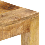 ZNTS Coffee Table 80x80x40 cm Solid Mango Wood 246701