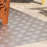 Stair Tread Rectangular 4 pcs Silver 70 x 50 cm Aluminium 4104352