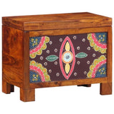 Storage Box Multicolour 50 x 30 x 40 cm Solid acacia wood 4016524